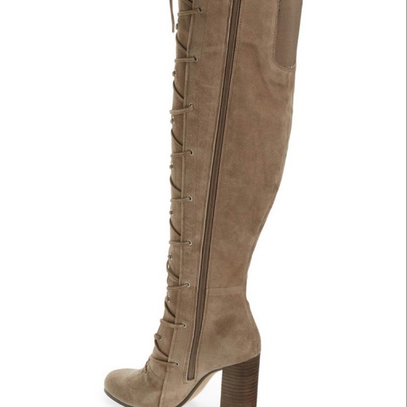 SOLD Vince Camuto Thanta Tall Lace Up Boots NWB SOLD - Picture 8 of 9